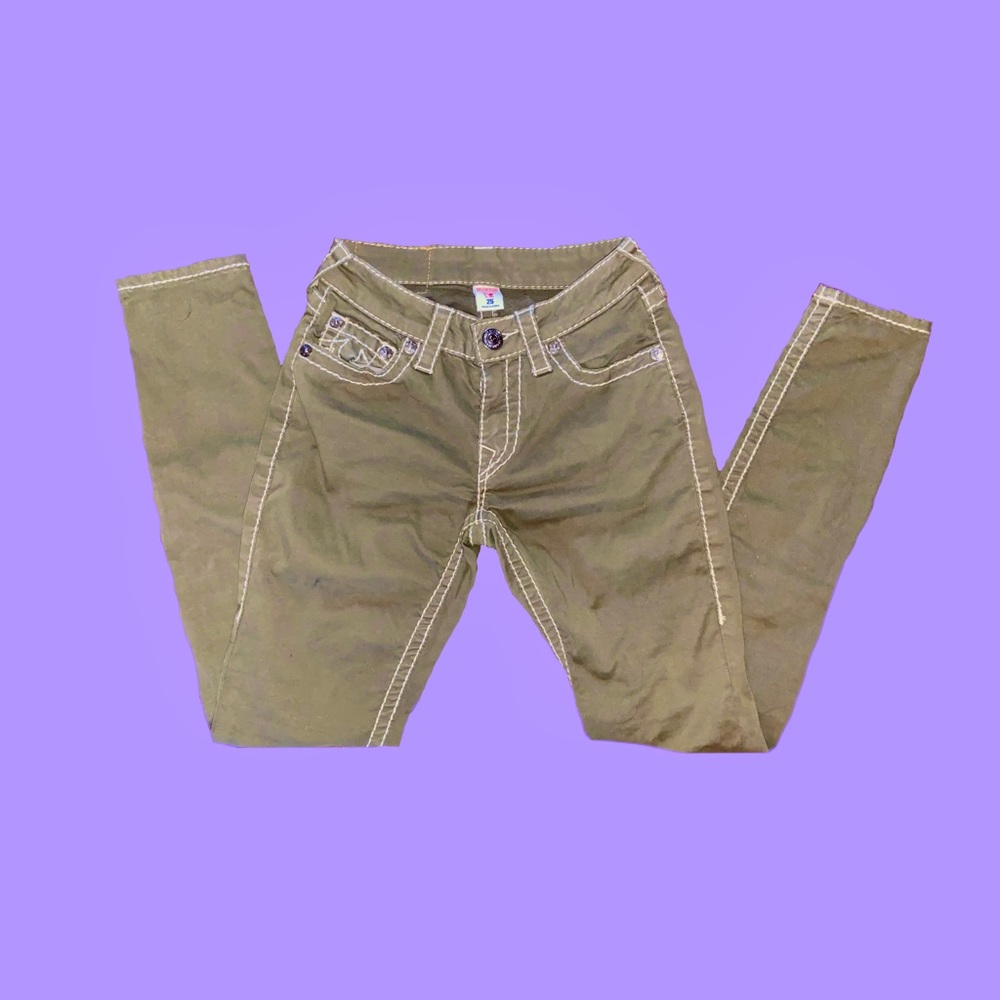 True Religion Jeans Army Green